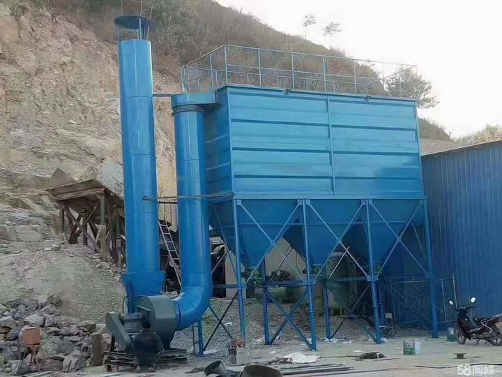 矿山石料厂除尘器清灰周期短简单方便  